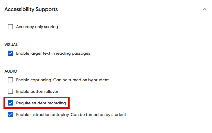 Student Unable to Record in Read 180 on HMH Ed