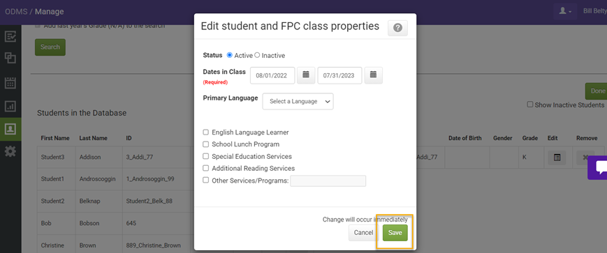 FPC Manage Roster Overview with Heinemann Fountas & Pinnell Online Data ...