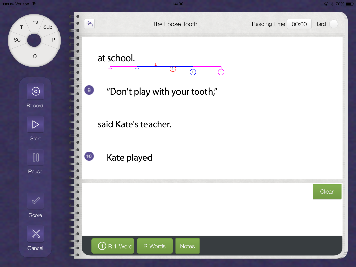 Coding a BAS/SEL Reading Record on the Heinemann Fountas & Pinnell ...
