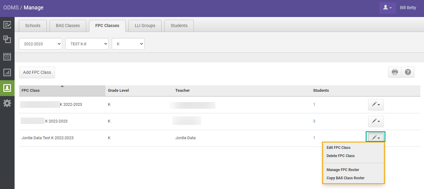 FPC Edit Class Overview with Heinemann Fountas & Pinnell Online Data ...