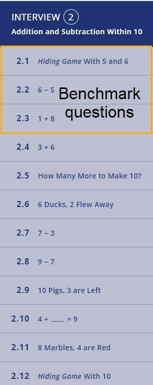Interview Benchmark Questions on Heinemann Listening to Learn