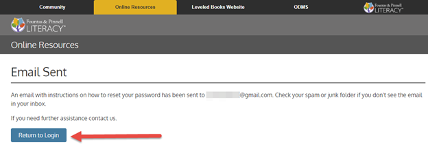 Resetting Your Password For Your Heinemann F&amp;P Online Resources Account