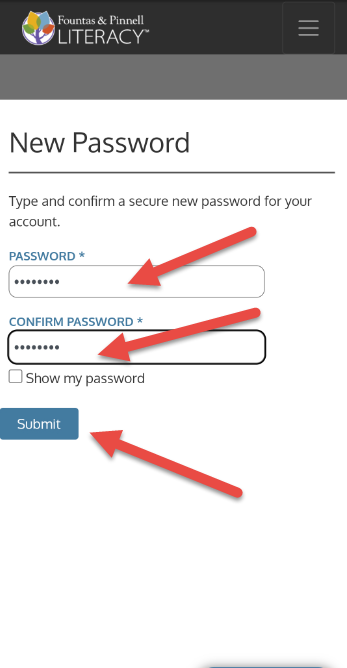 Resetting Your Password For Your Heinemann F&amp;P Online Resources Account
