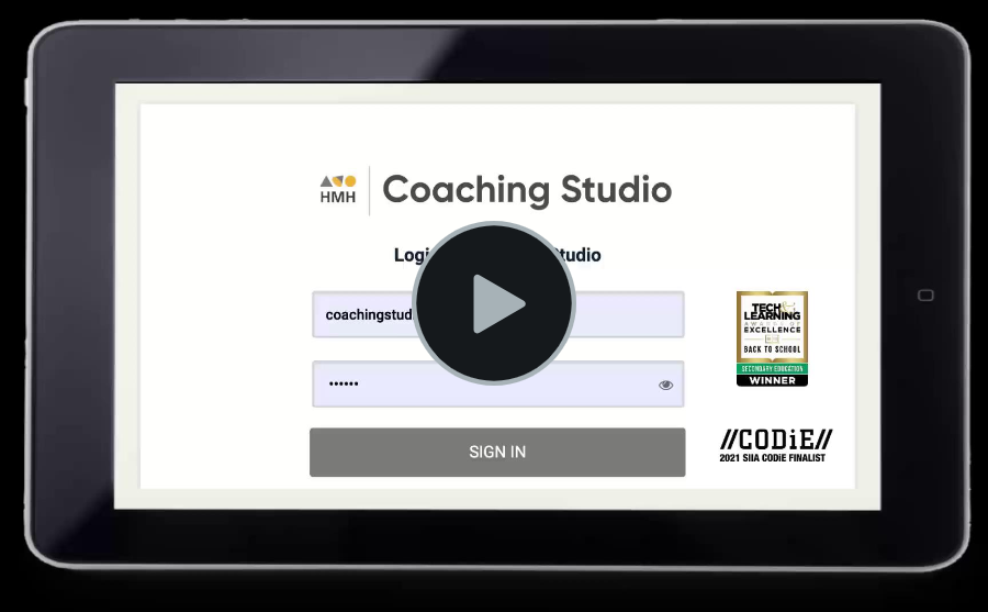 HMH Coaching Studio Resources