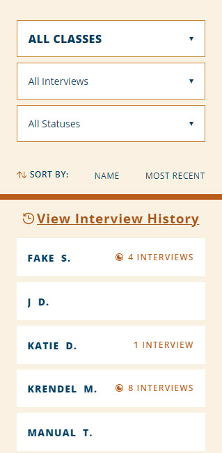 Using the Interview History Page on Heinemann Listening to Learn