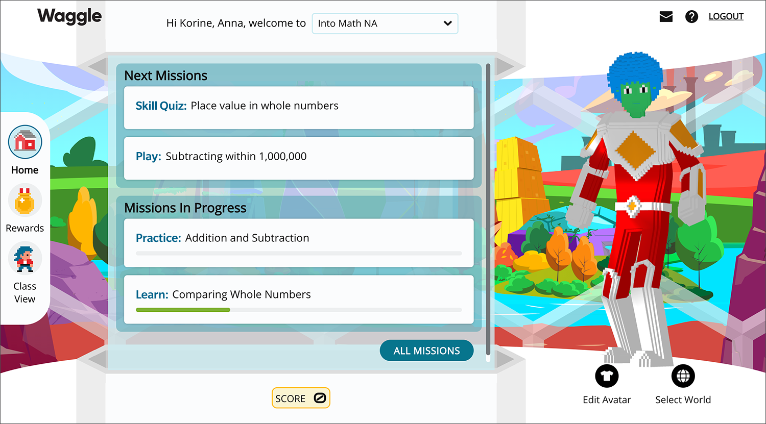 Tour Your Child's Dashboard in Waggle (HMH Ed)